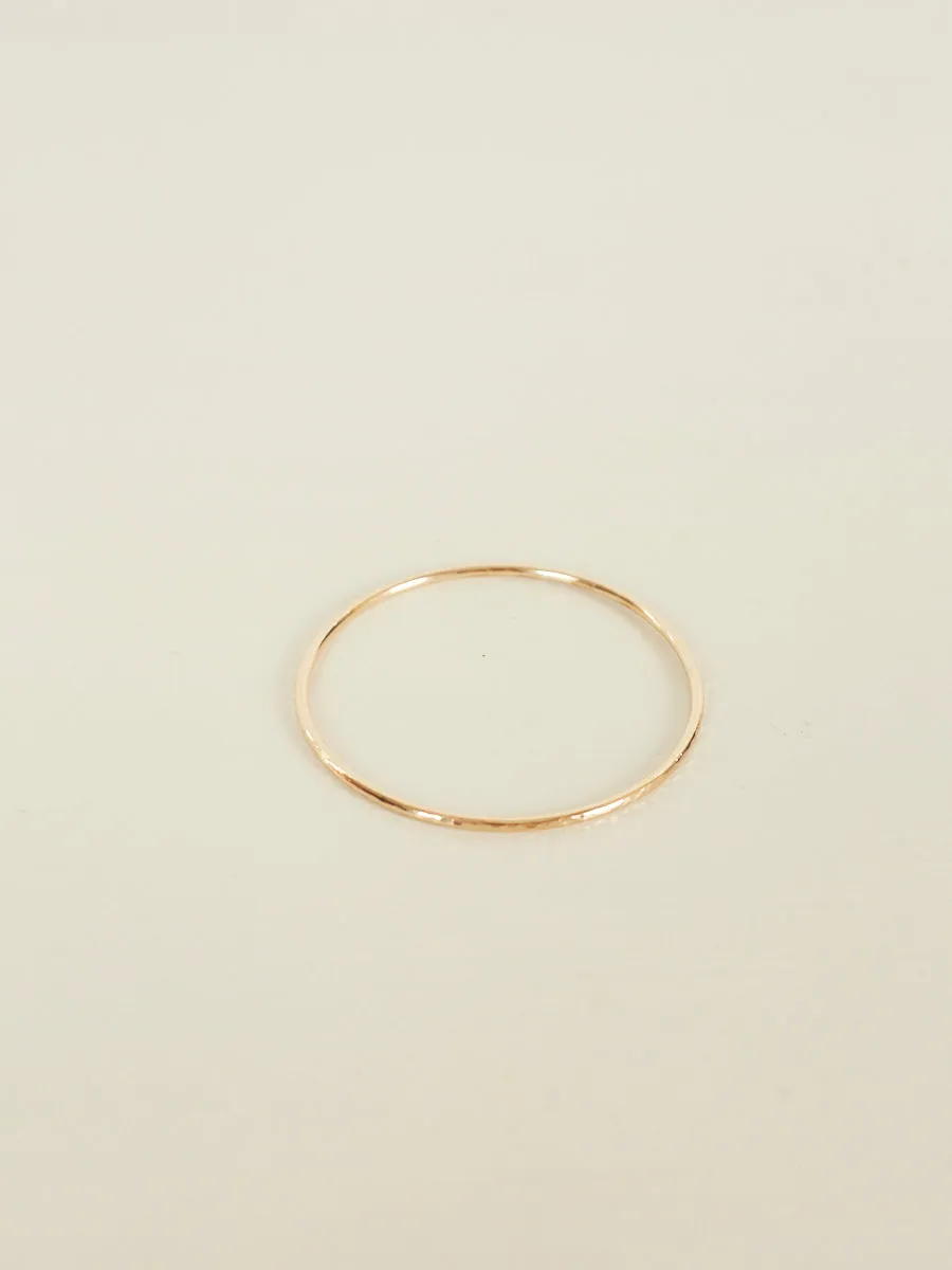 14k Rolled Gold Bangle (all finishes)