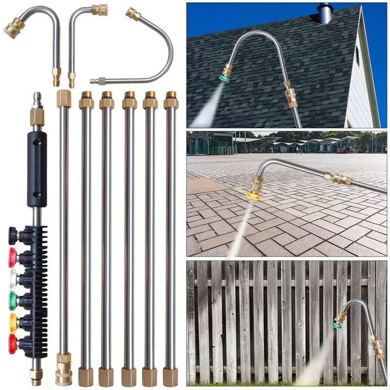 4000 PSI High-Pressure Cleaning Wand Set10-piece suit
