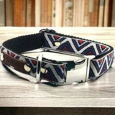 Bespoke Charm Couture Custom Canine Cotton Collar