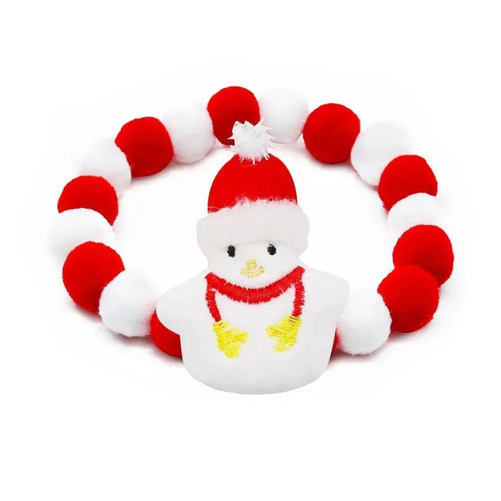 Christmas Dog Collar Necklace with Bowties 20pcs