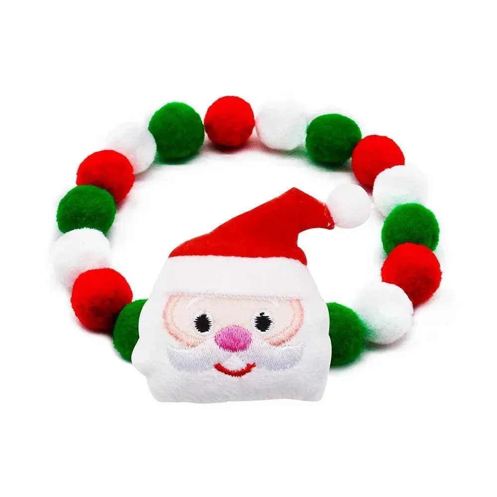 Christmas Dog Collar Necklace with Bowties 20pcs