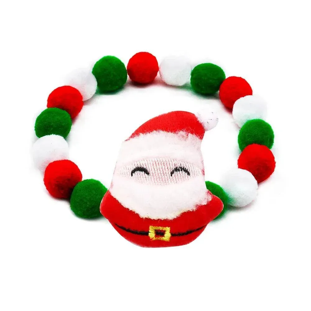 Christmas Dog Collar Necklace with Bowties 20pcs