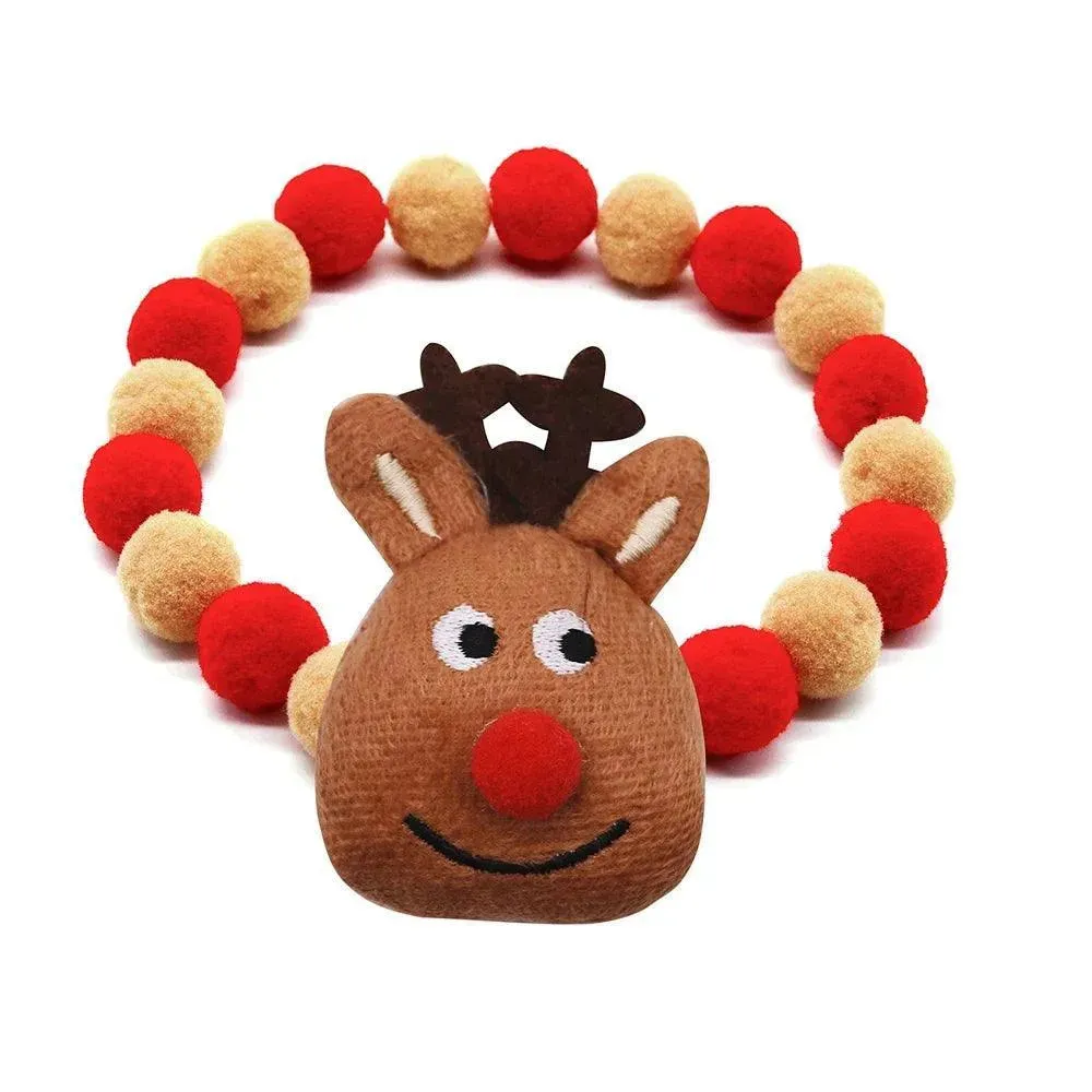 Christmas Dog Collar Necklace with Bowties 20pcs