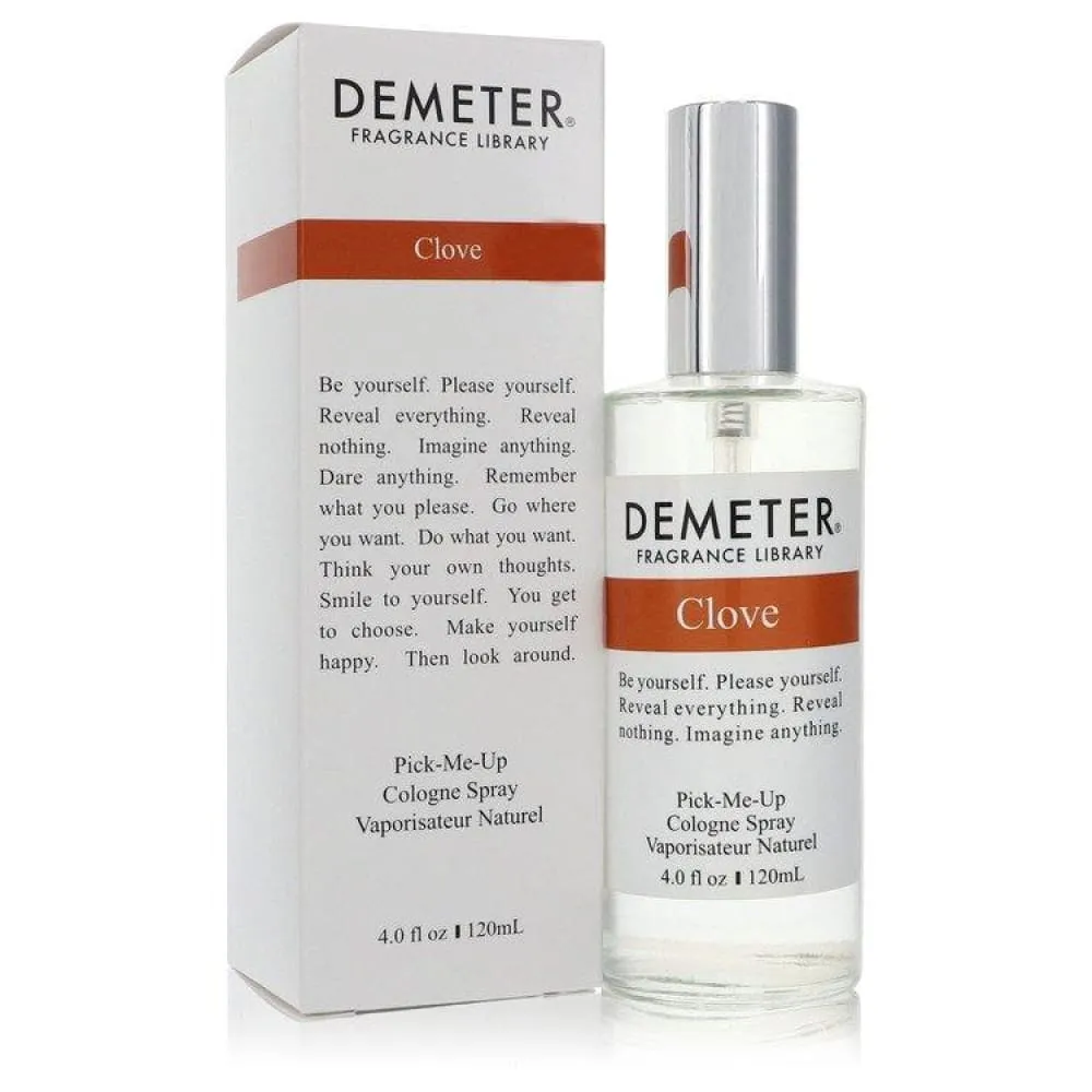 Clove Pick me Up Cologne Spray by Demeter for Men - 120 Ml