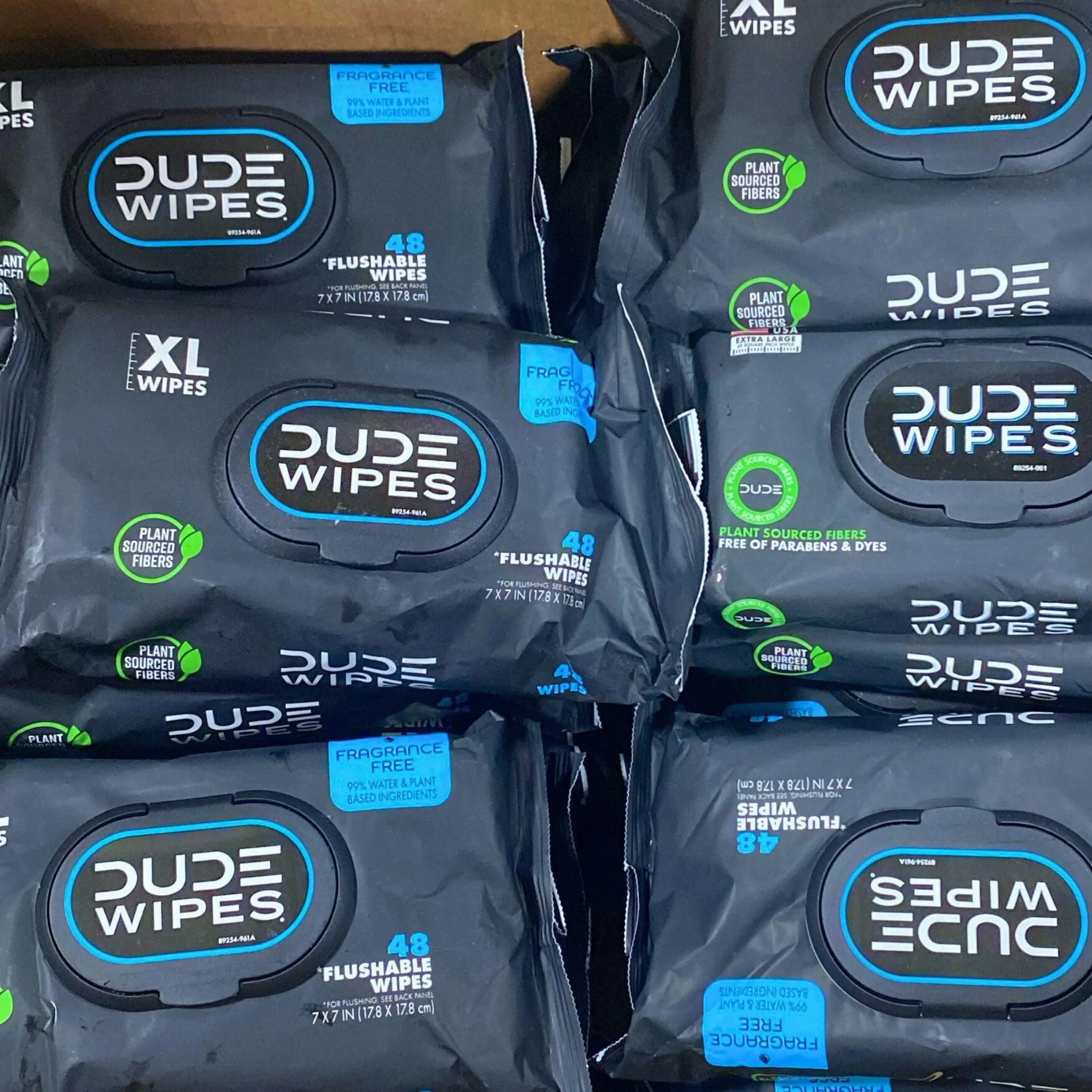 Dude Wipes XL Wipes Fragrance Free (30 Pcs Lot)