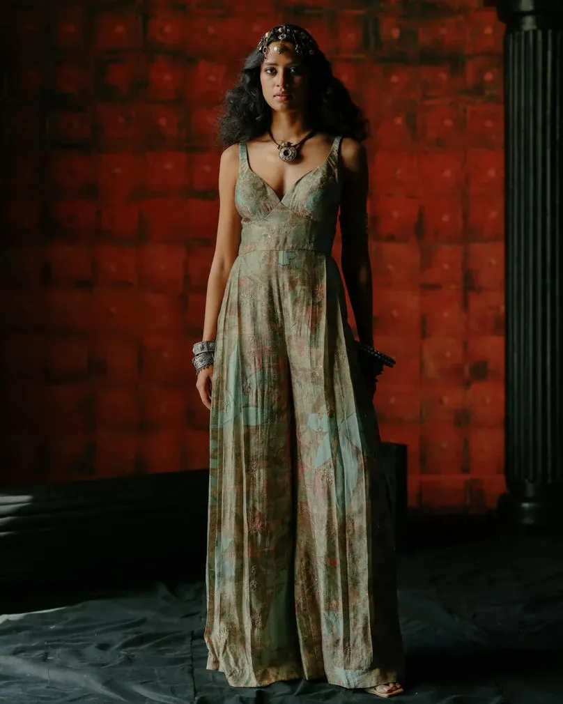 Mahi Mint Jumpsuit