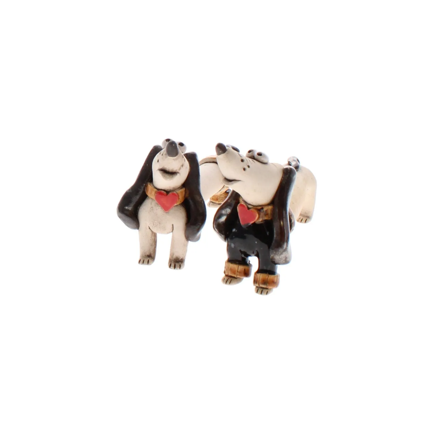 Pair of Dachshunds, Black