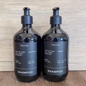Preston Tea Tree Oil Infused Shampoo Amber