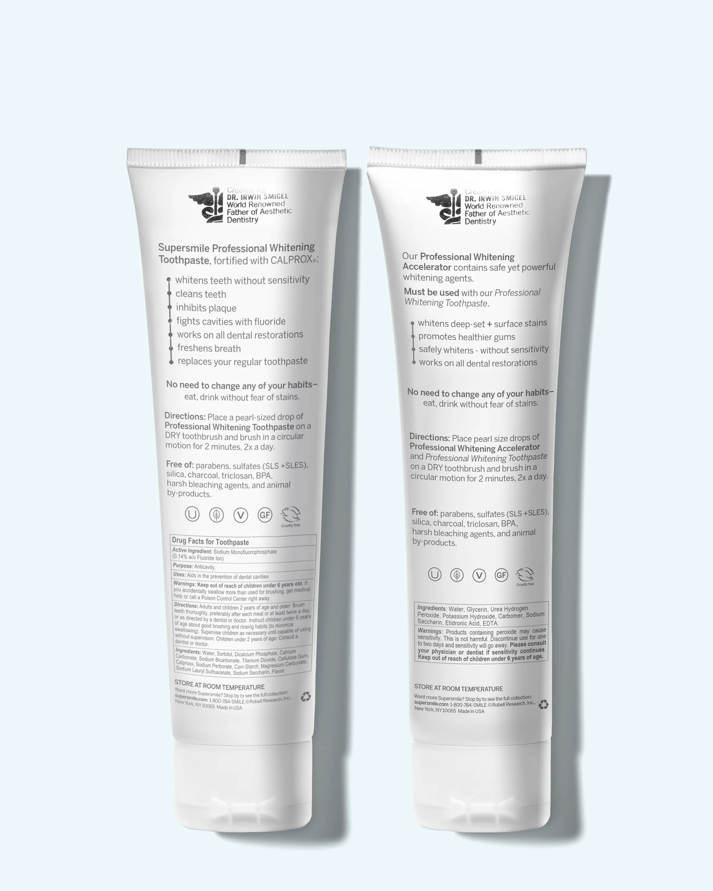 professional whitening system