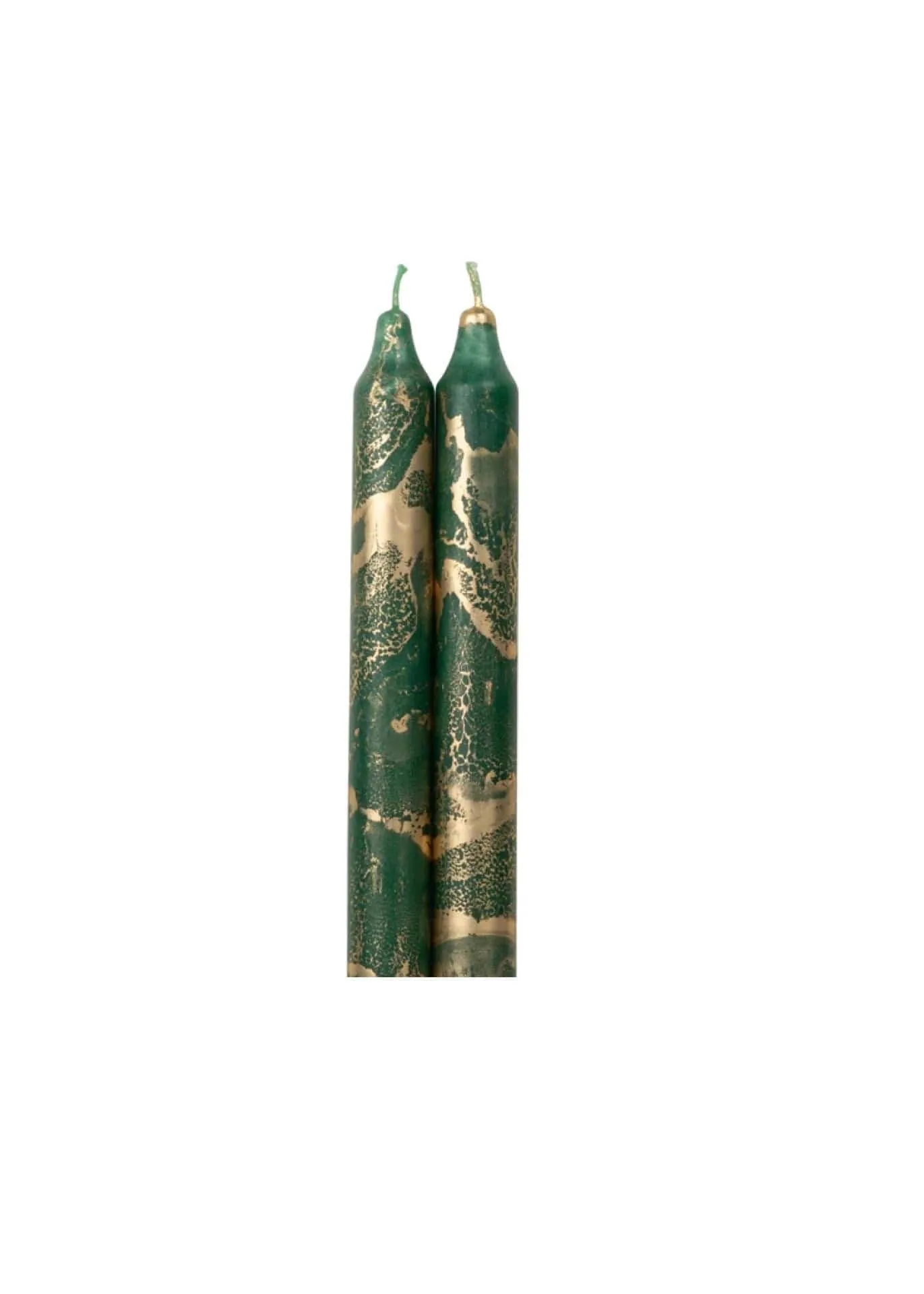 Tapers with Gold Pair 12 Tall