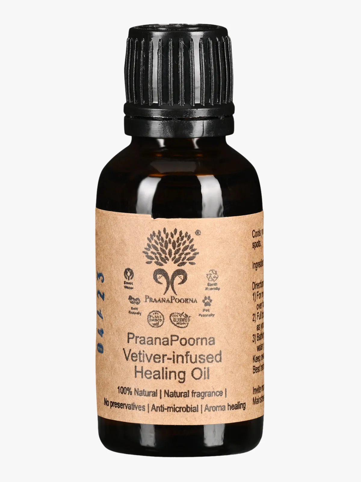 Vetiver Infused Healing Oil