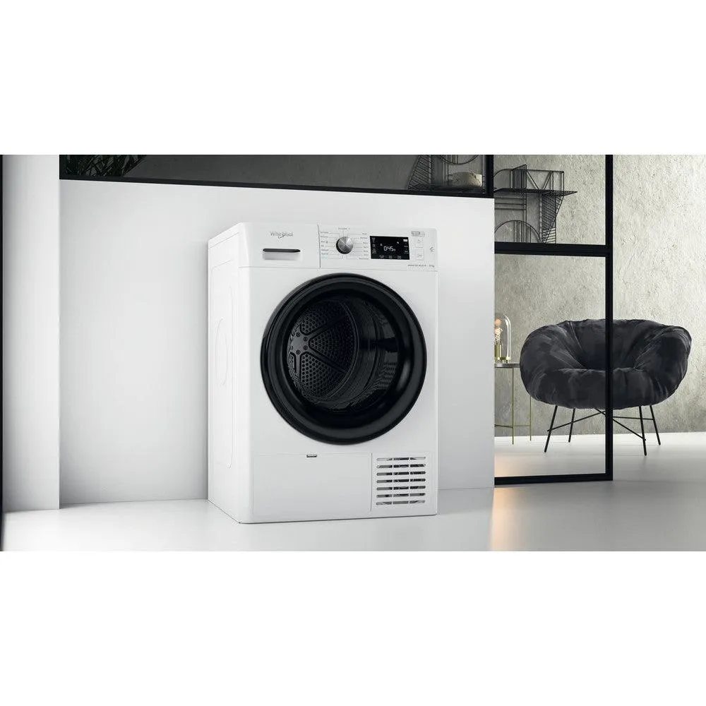 Whirlpool 9KG Freestanding Heat Pump Tumble Dryer - White | FFTM229X2BUK